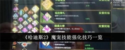 哈迪斯2魔宠技能怎么强化 哈迪斯2魔宠技能强化方法技巧