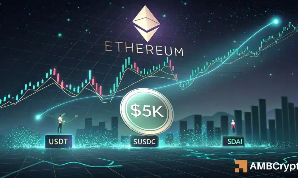 以太坊稳定币突破 1500 亿美元大关：这对 ETH 的价格意味着什么