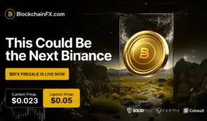 BlockchainFX 预售价格翻倍：这是下一个以太坊还是 Solana？