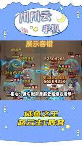 咸鱼之王赵云主c如何搭配阵容