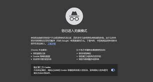 如何在谷歌浏览器进入无痕模式