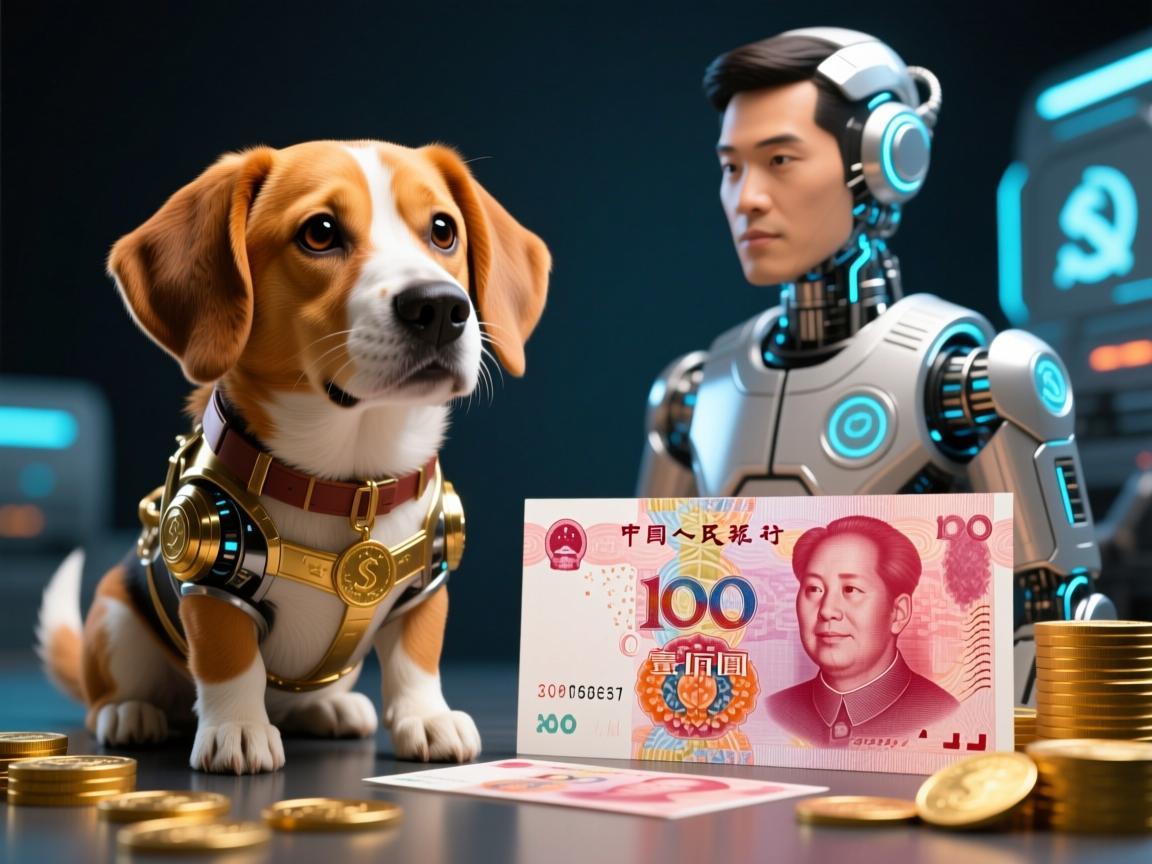 狗狗与人民币一样