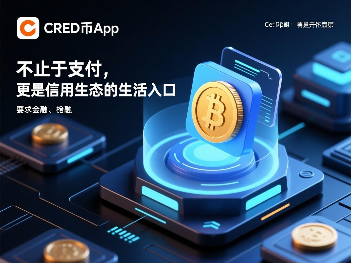 CRED币App，不止于支付，更是信用生态的生活入口