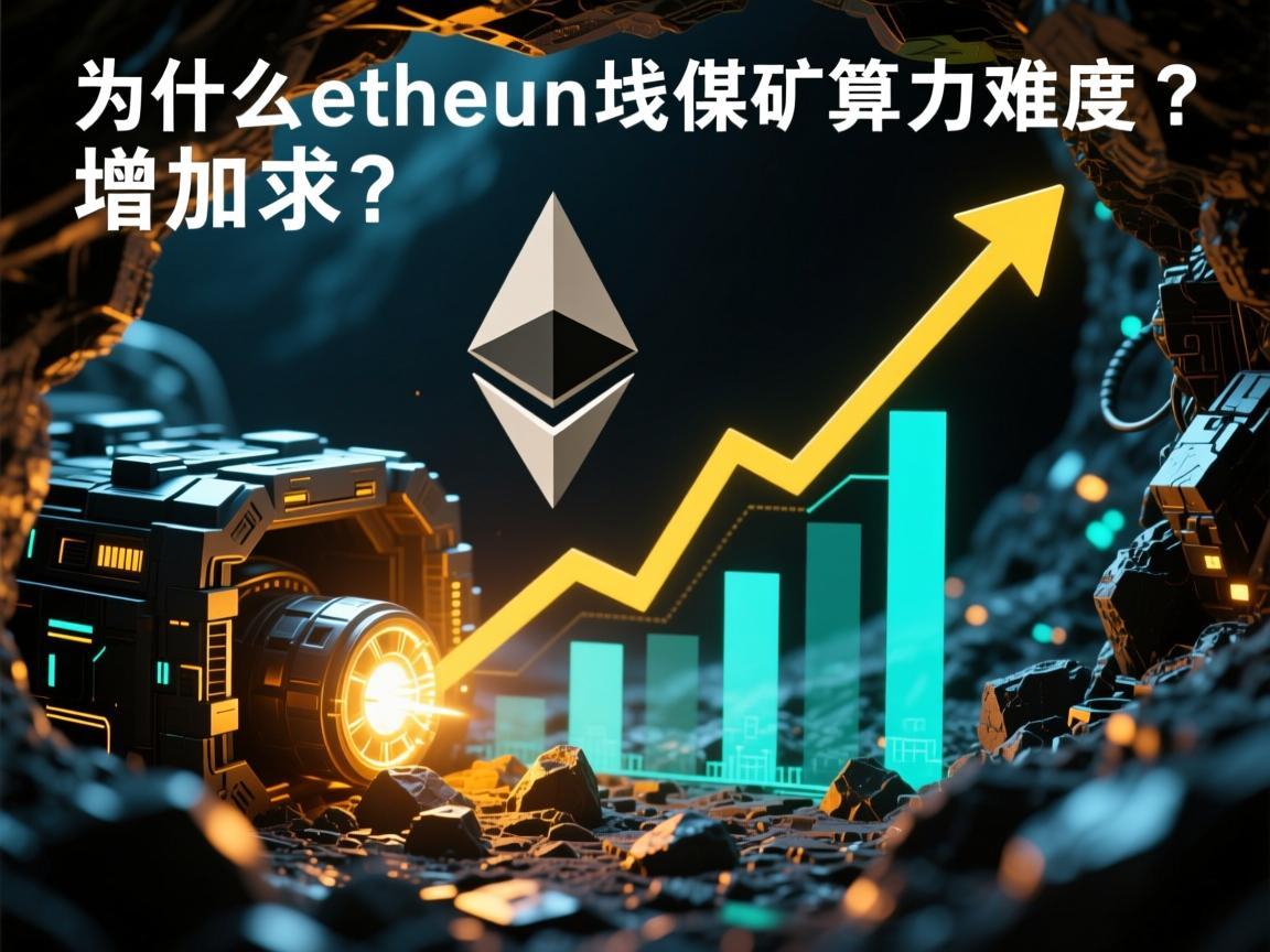 为什么以太坊挖矿算力难度增加
