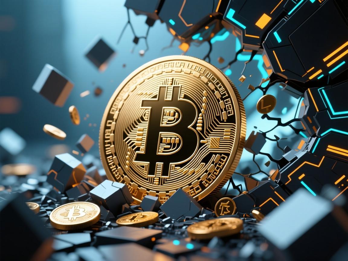 Luna币图标，一场崩塌的视觉寓言