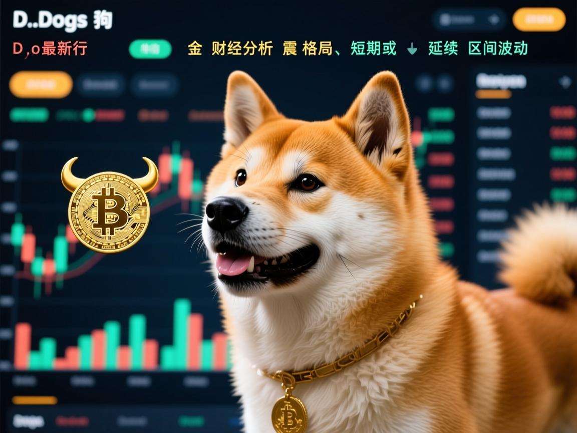 Doge狗狗币最新行情，金牛财经分析震荡格局，短期或延续区间波动