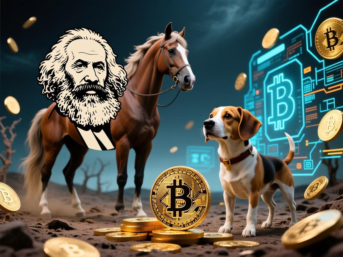 荒诞的马克思与狗狗币，一场网络时代的货币幻想