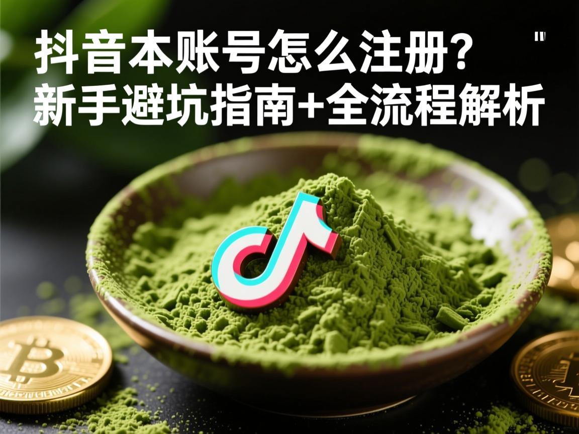 抹茶抖音账号怎么注册？新手避坑指南+全流程解析