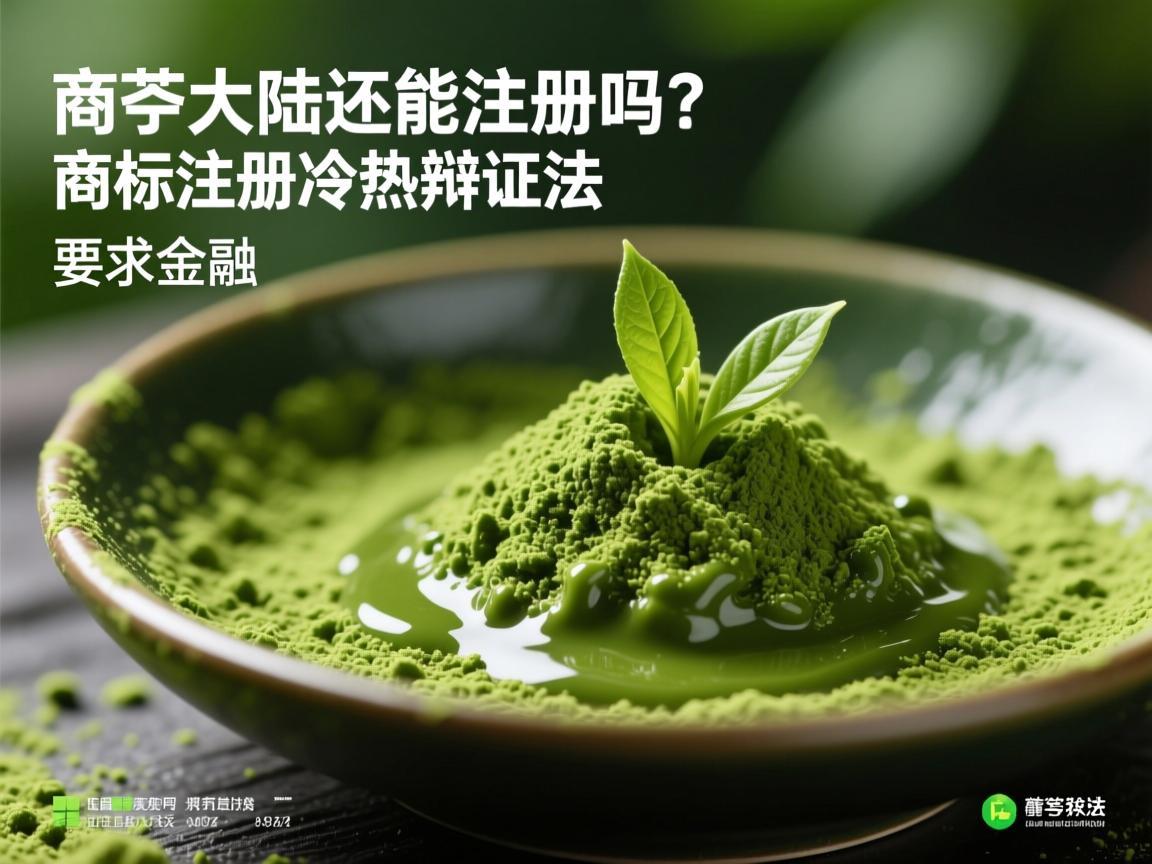 抹茶大陆还能注册吗？商标注册的冷热辩证法