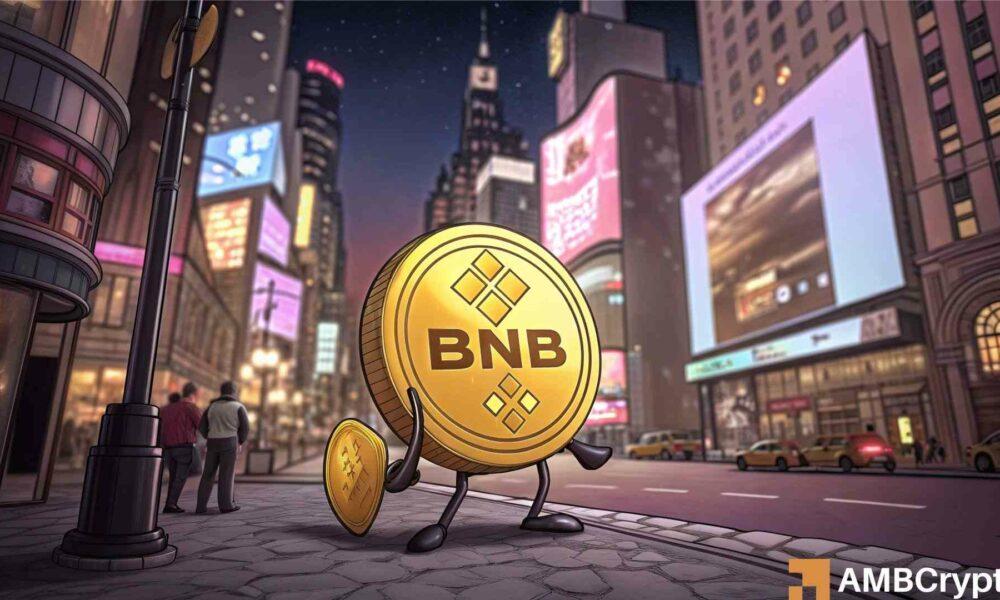 币安币 – 这个看跌信号会推动 BNB 走向 900 美元吗？