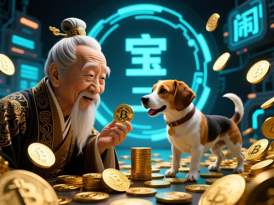 当宝二爷遇见狗狗币，一场荒诞的数字闹剧