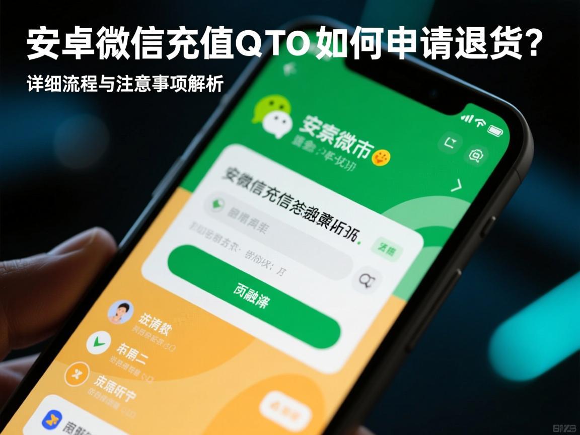 安卓微信充值Q币如何申请退款？详细流程与注意事项解析