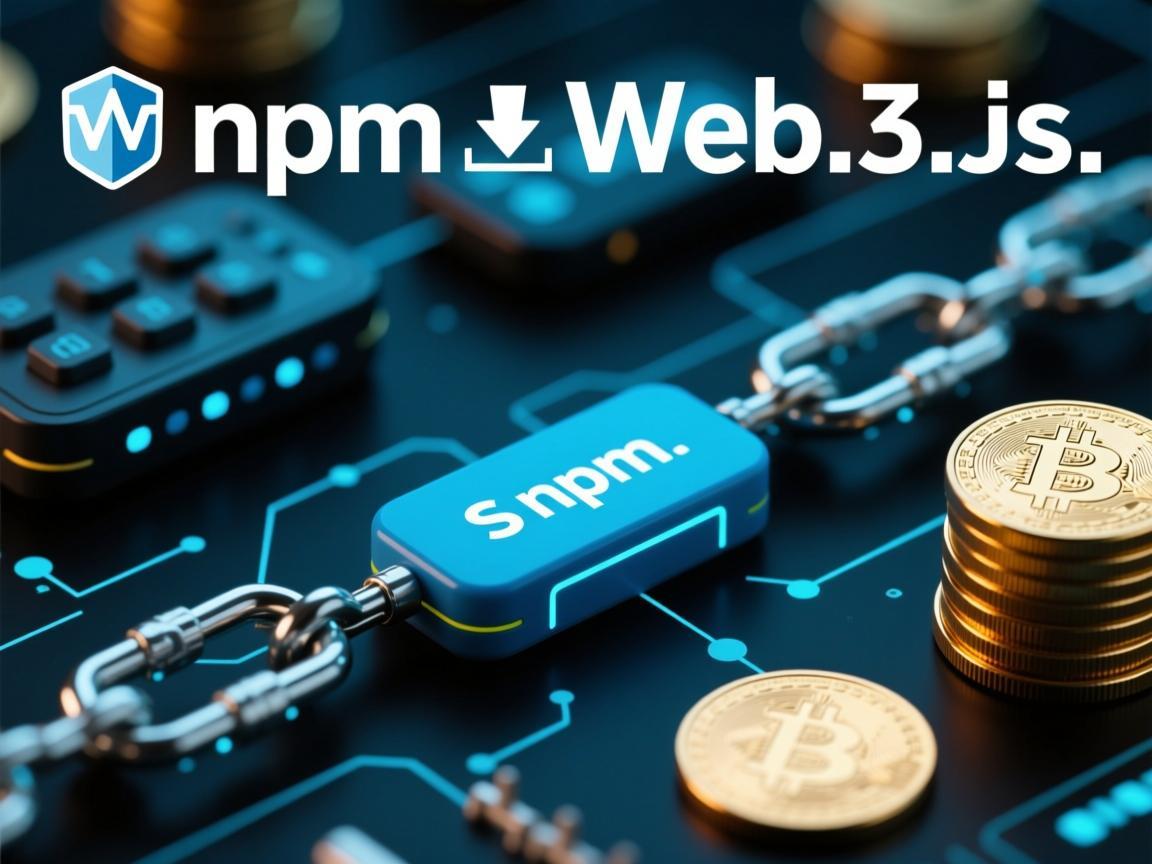 使用npm下载Web3.js，构建去中心化应用的基础工具链