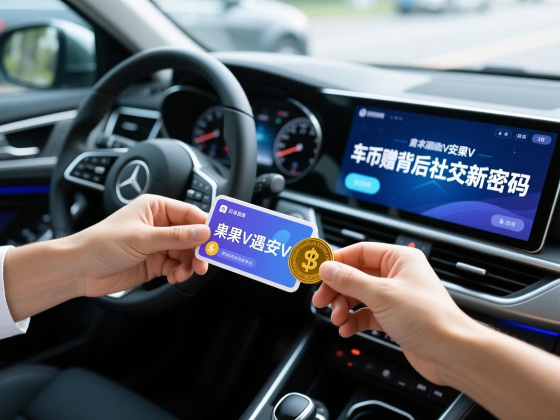 当果v遇上安v，车币互赠背后的社交新密码