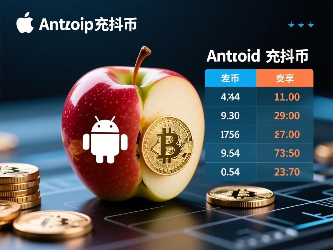 苹果与安卓充抖币价格表对比，差异背后的逻辑与选择指南