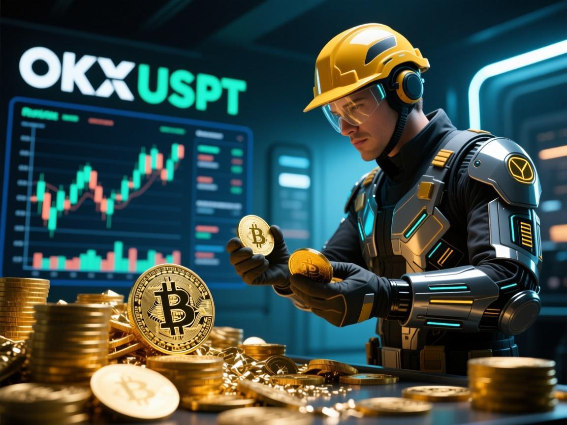 在OKX上买USDT的人，数字时代的淘金者与避险者