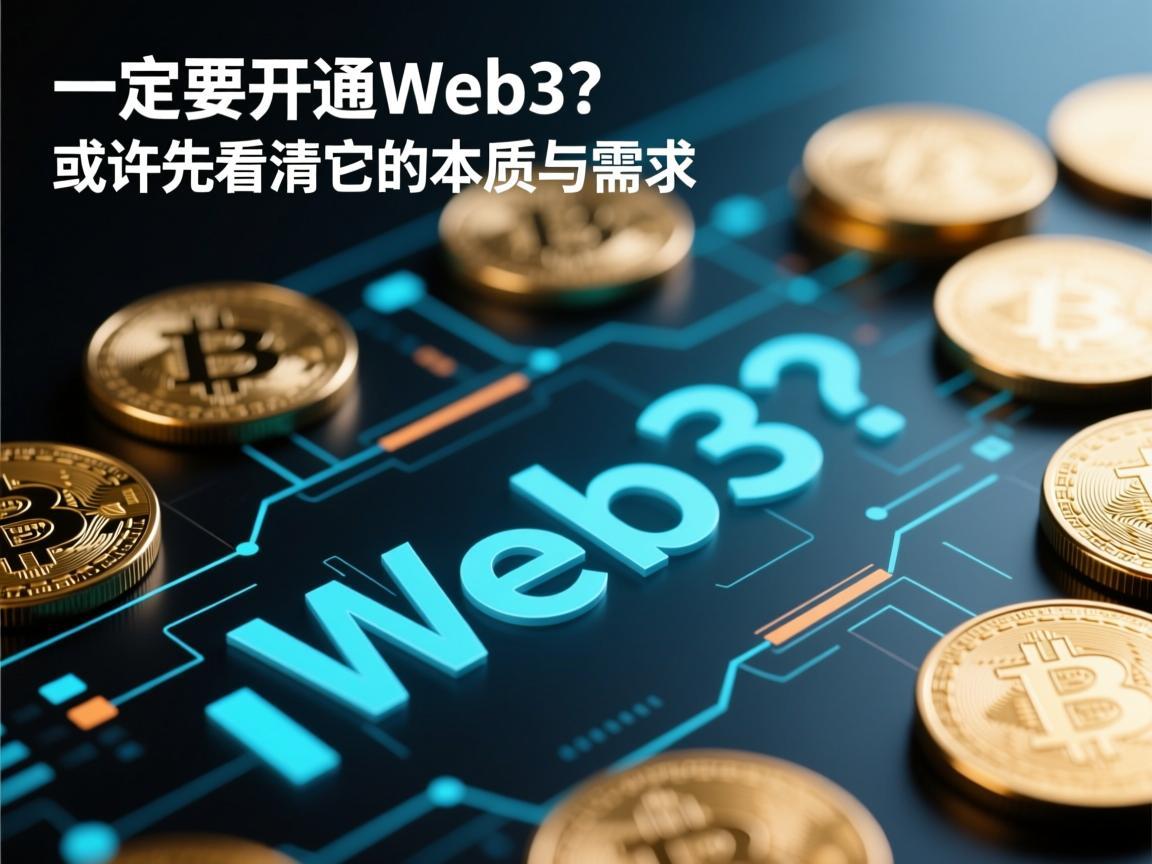 一定要开通Web3吗 或许先看清它的本质与需求
