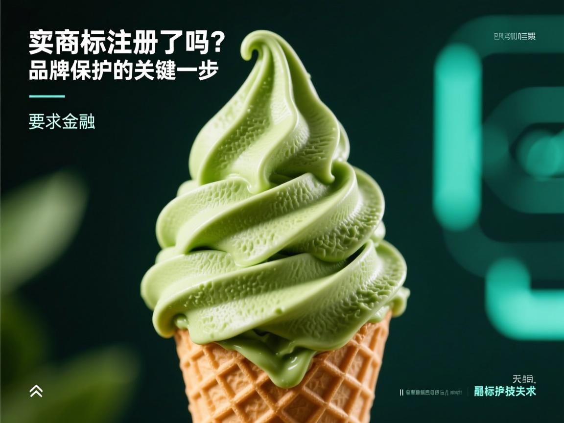 抹茶冰淇淋商标注册了吗 品牌保护的关键一步