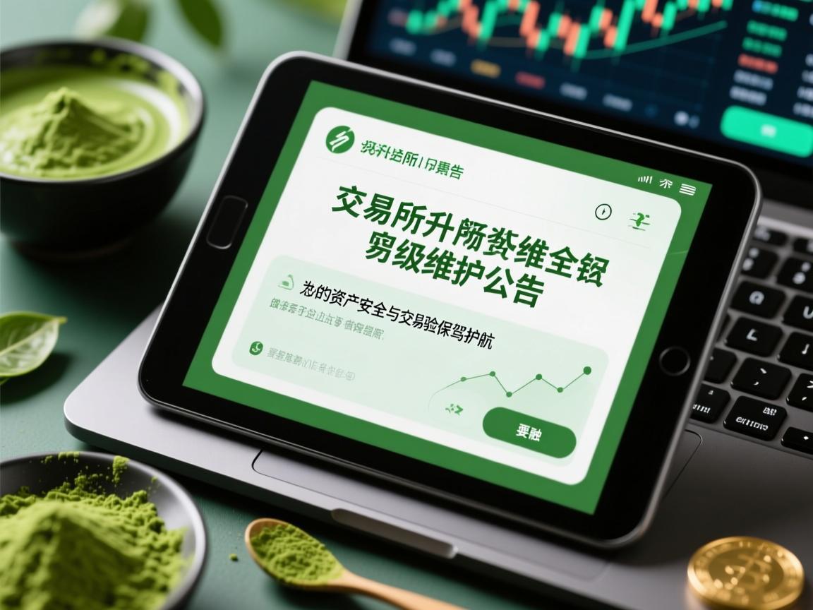 抹茶交易所升级维护公告，为您的资产安全与交易体验保驾护航