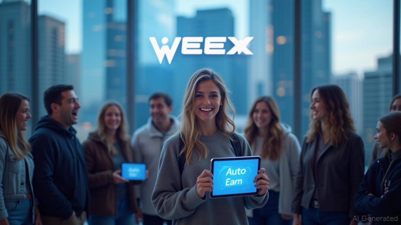 大众化收益：WEEX 自动赚取功能让加密货币收益触手可及
