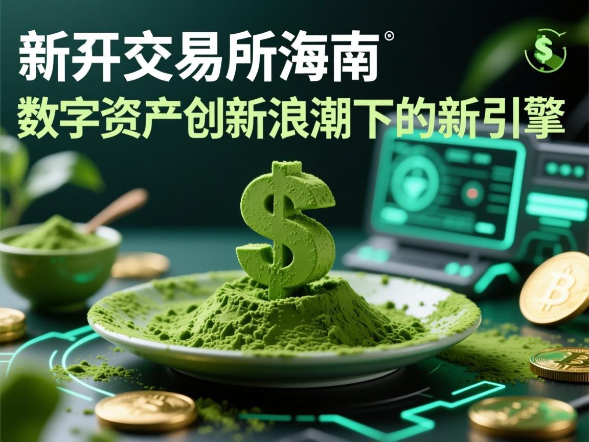 抹茶交易所海南，数字资产创新浪潮下的新引擎