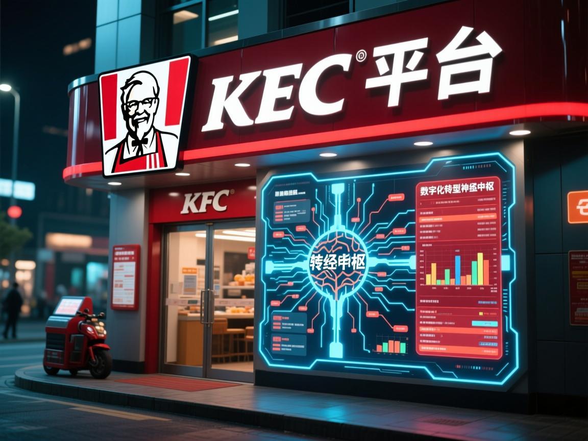 肯德基OE平台，数字化转型的神经中枢