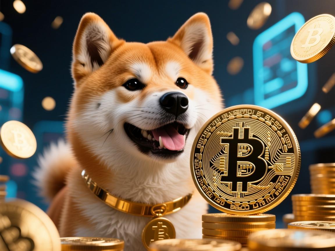 狗狗大享的柴犬币，当萌宠遇上加密狂欢