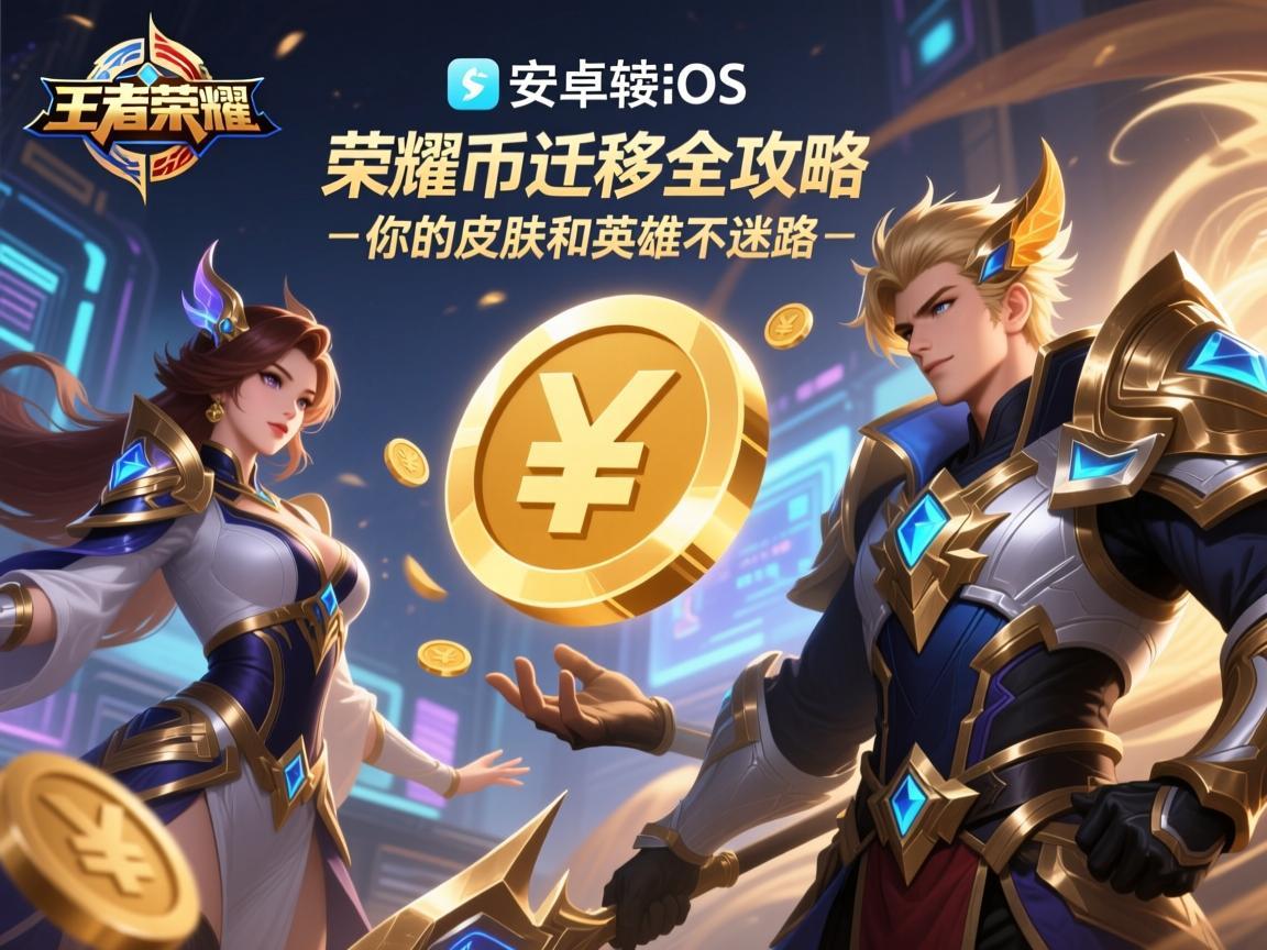王者荣耀安卓转iOS，荣耀币迁移全攻略，你的皮肤和英雄不迷路