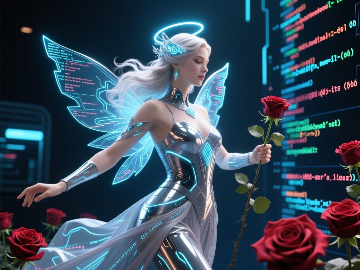 Web3女神之约，当代码与玫瑰共舞