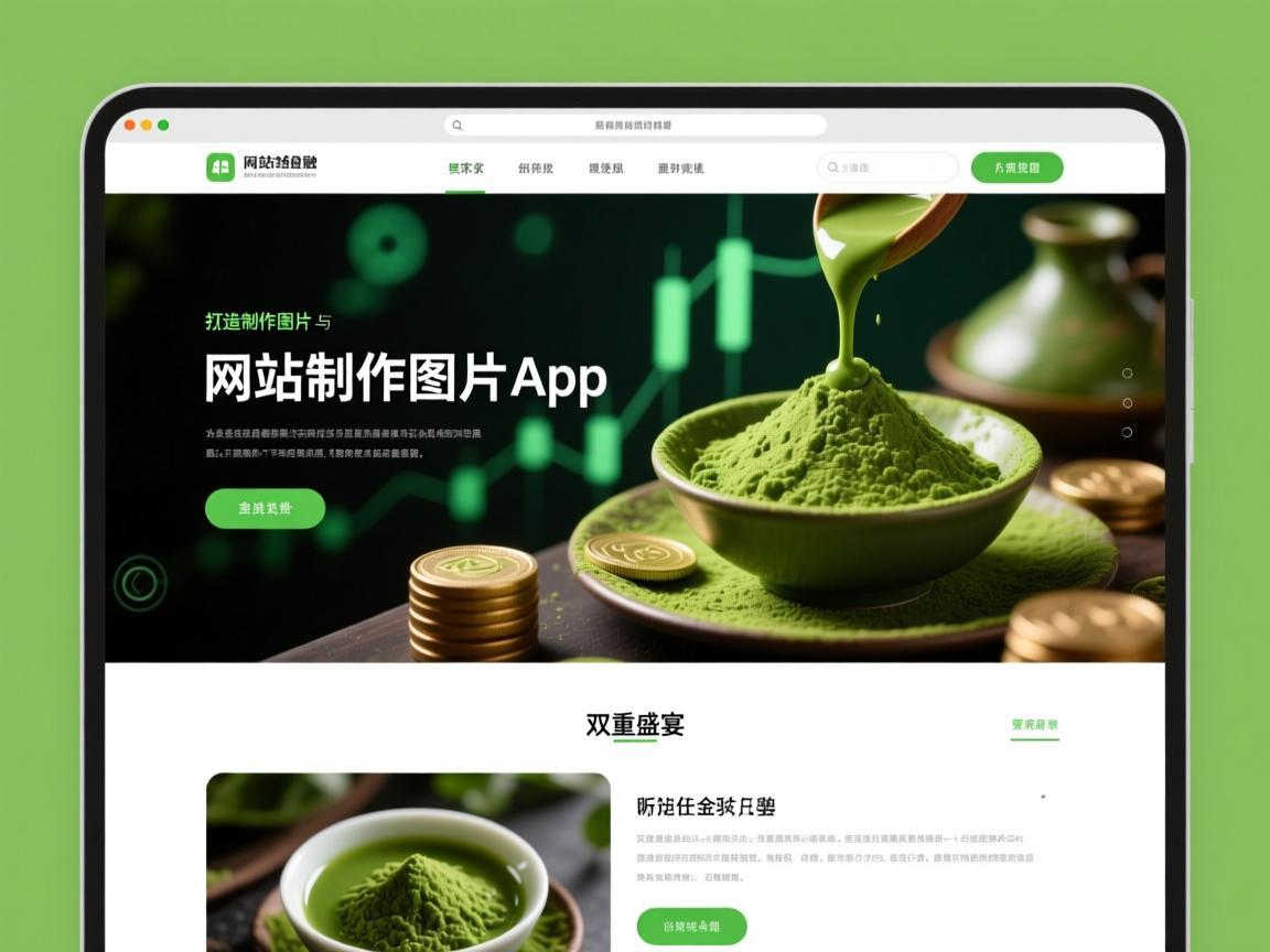 抹茶网站制作图片App，打造视觉与体验的双重盛宴