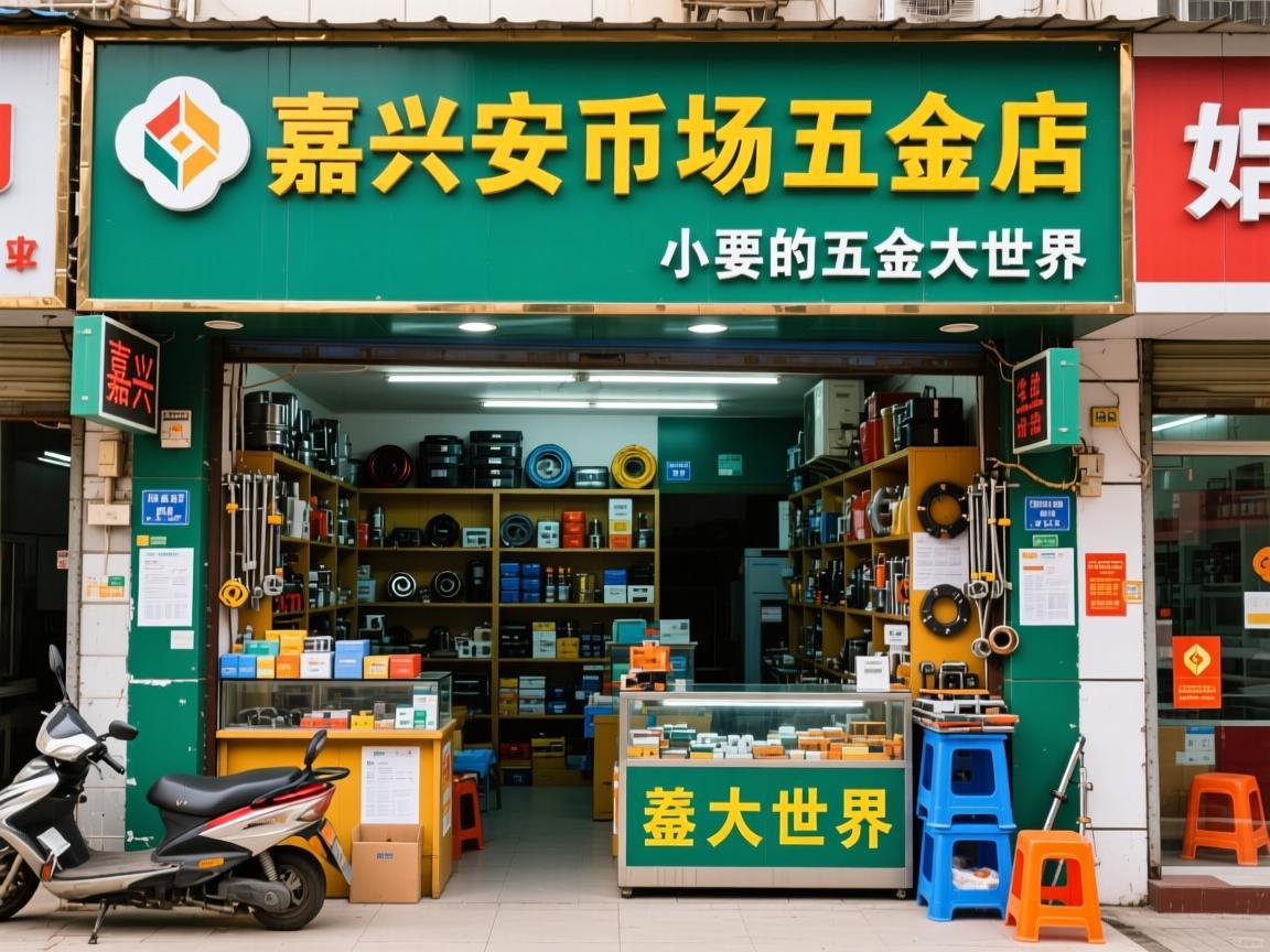 嘉兴中安币场五金店，小店铺里的五金大世界