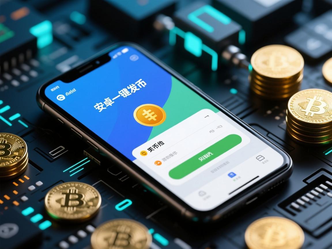 安卓手机一键发币软件，技术噱头背后的风险与警示