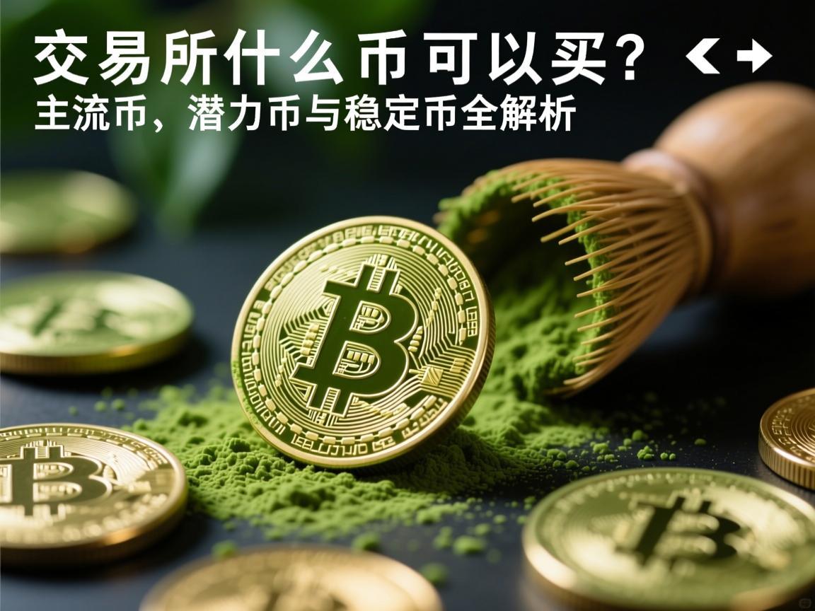 抹茶交易所什么币可以买 主流币、潜力币与稳定币全解析