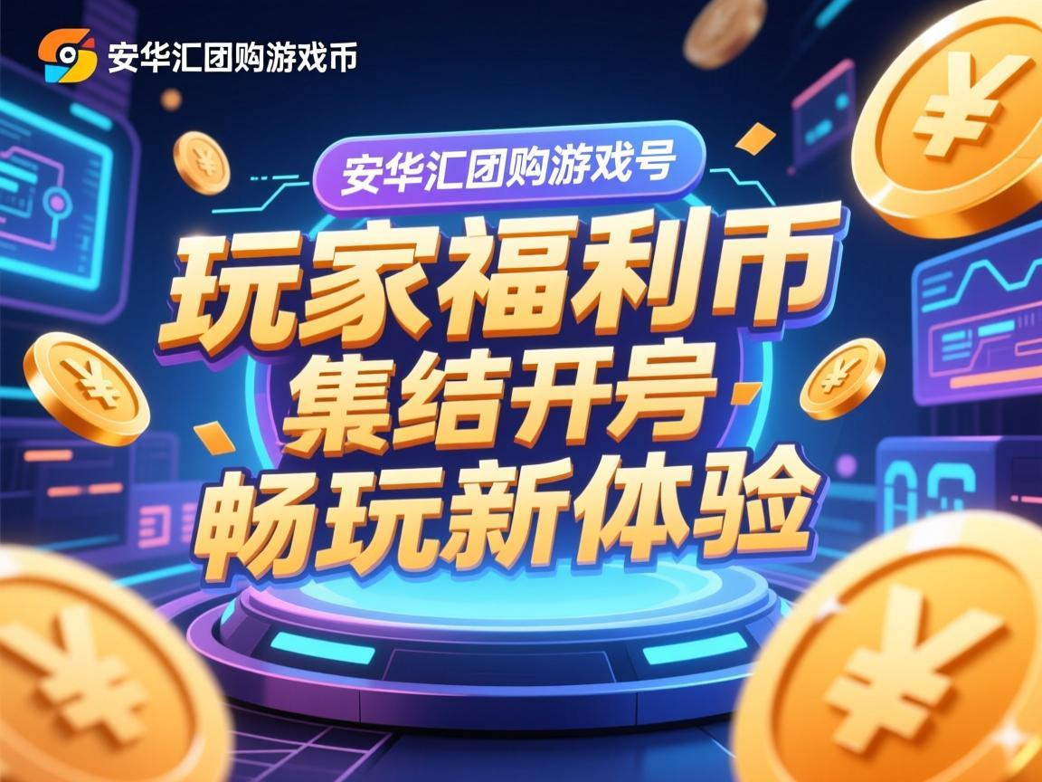 安华汇团购游戏币，玩家福利集结号，轻松开启畅玩新体验