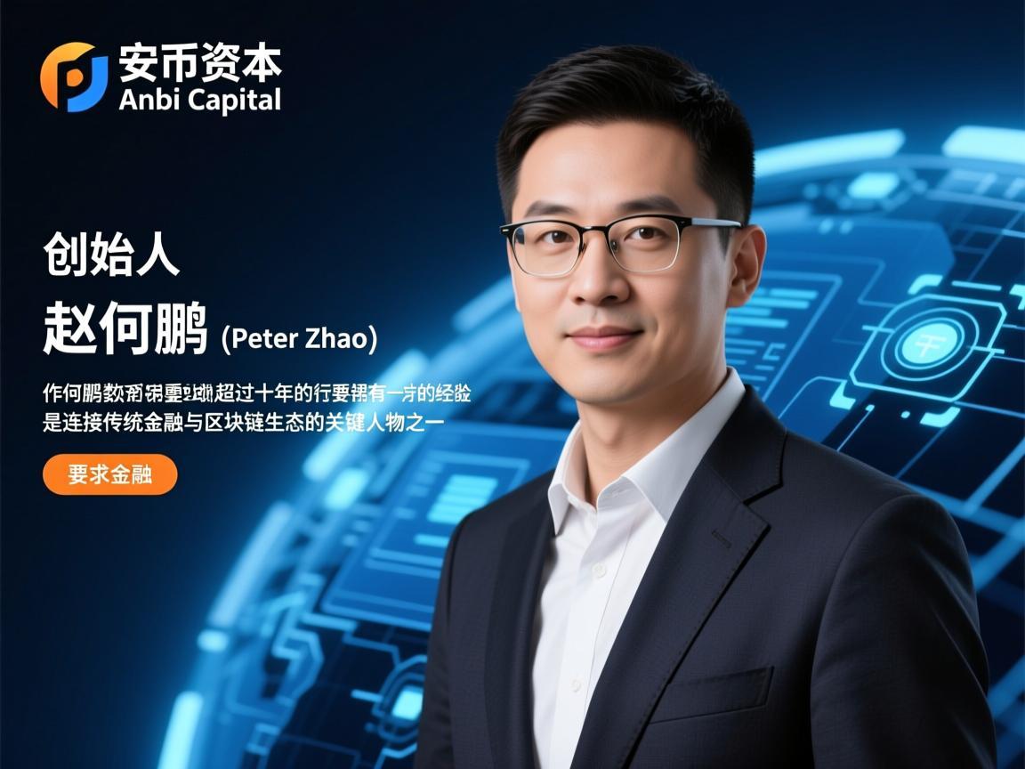 安币资本（Anbi Capital）的创始人是赵何鹏（Peter Zhao）作为数字货币领域的重要投资人，赵何鹏在加密行业拥有超过十年的经验，是连接传统金融与区块链生态的关键人物之一