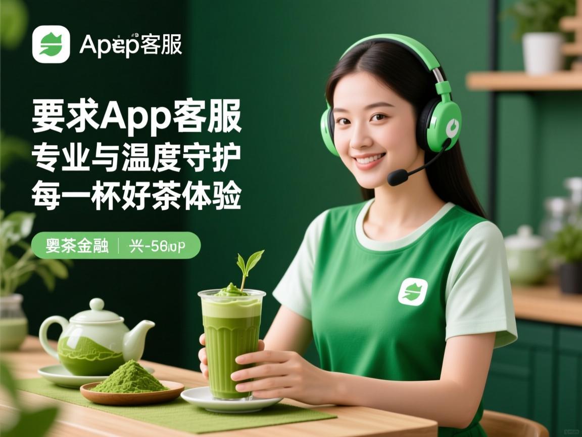 抹茶App客服，用专业与温度守护每一杯好茶体验