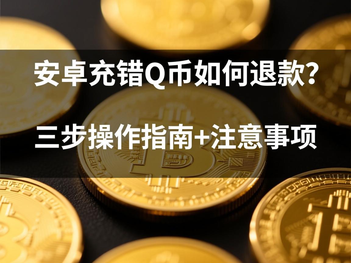 安卓充错Q币如何退款 三步操作指南+注意事项