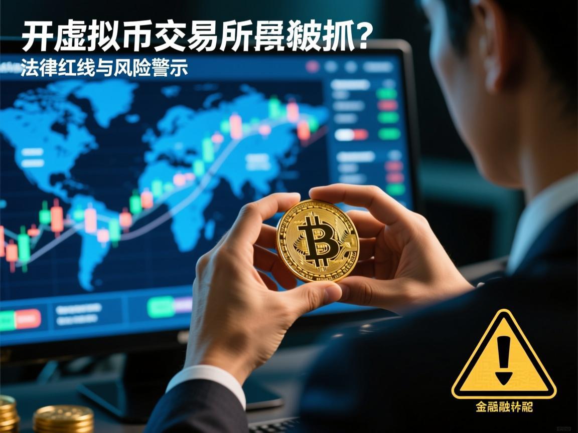 开虚拟币交易所会被抓吗 法律红线与风险警示