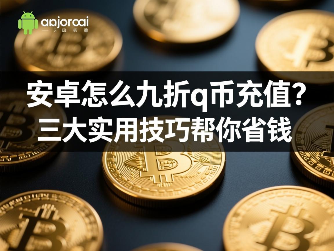 安卓怎么九折q币充值 三大实用技巧帮你省钱