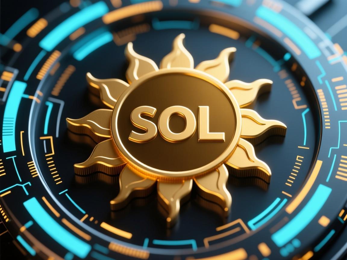 SOL币符号，数字资产世界的太阳标识