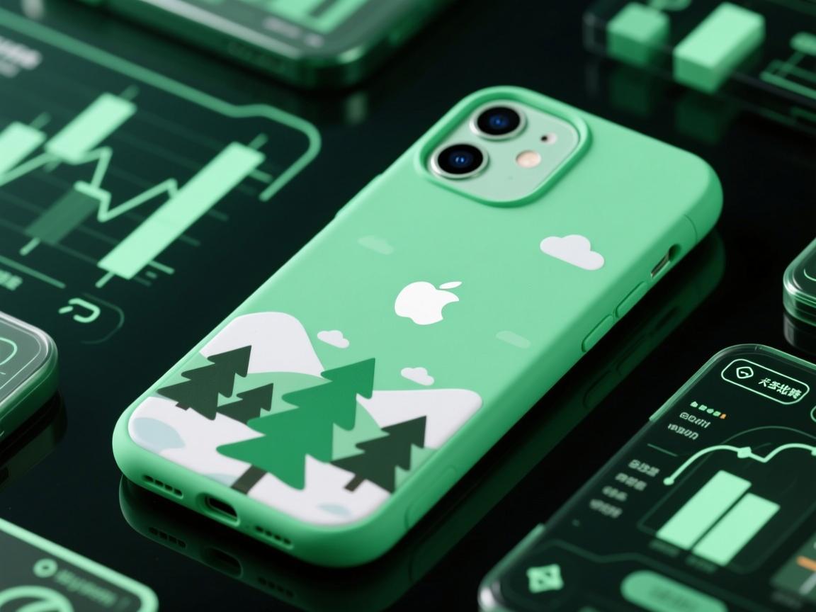 欧绿色手机壳，为iPhone 11注入一抹北欧诗意