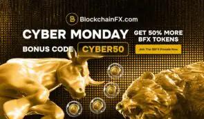 CYBER50 奖励代码解锁最具 1000 倍增长潜力的顶级加密货币 $BFX、BTC、ETH、SOL、XRP、ADA、DOT、LINK 排名