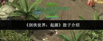 剑侠世界起源股子是什么