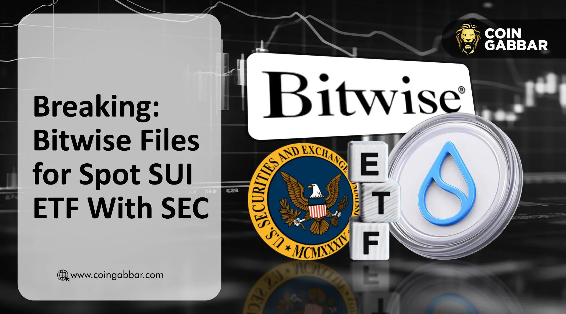 Bitwise 文件用于现货 SUI ETF，加入 21Shares 和 Canary Capital。