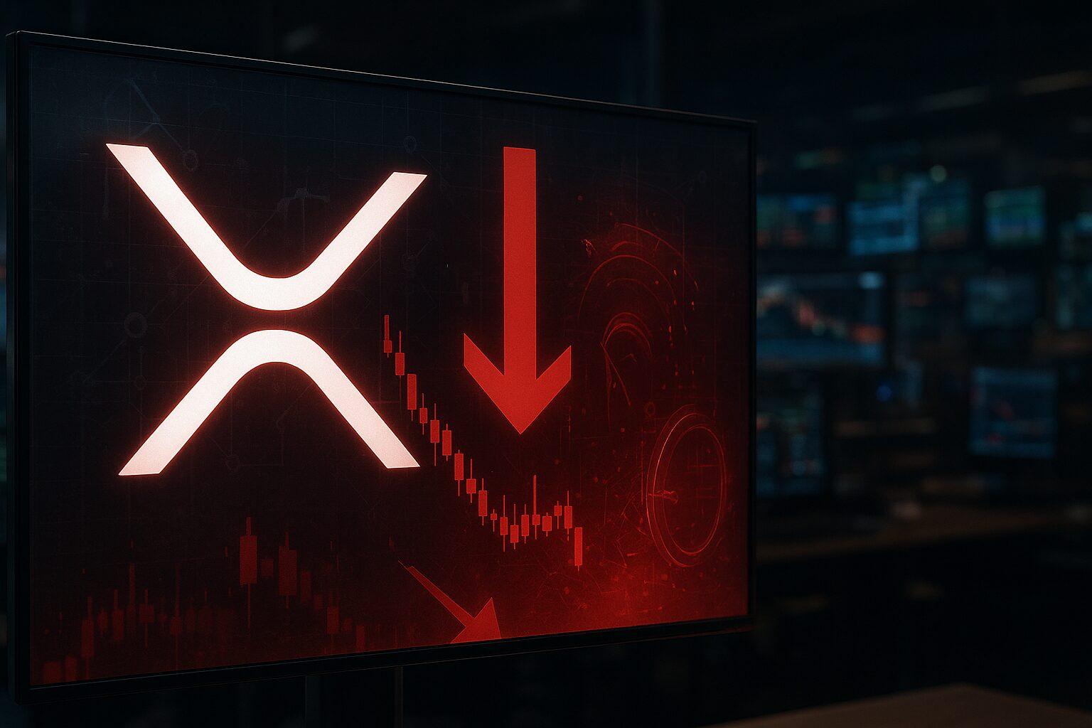 XRP 跌至 2025 年 4 月水平：下一站 0.50 美元