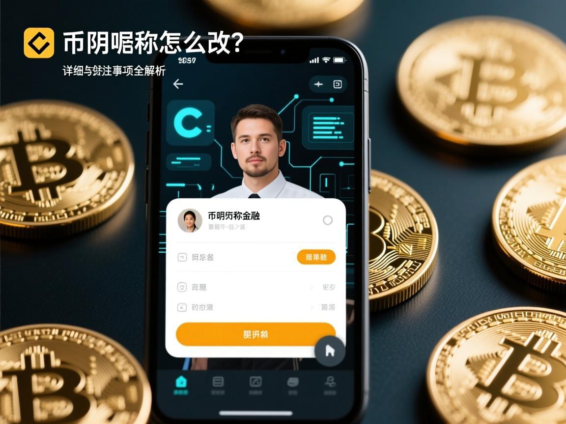 币安昵称怎么改 详细步骤与注意事项全解析