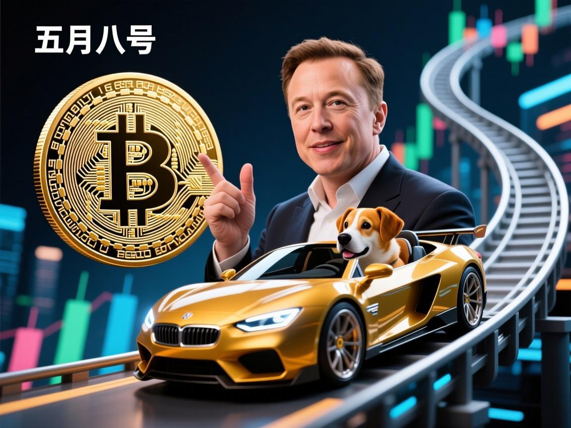 五月八号马斯克谈狗狗币，一场网红加密货币的过山车时刻