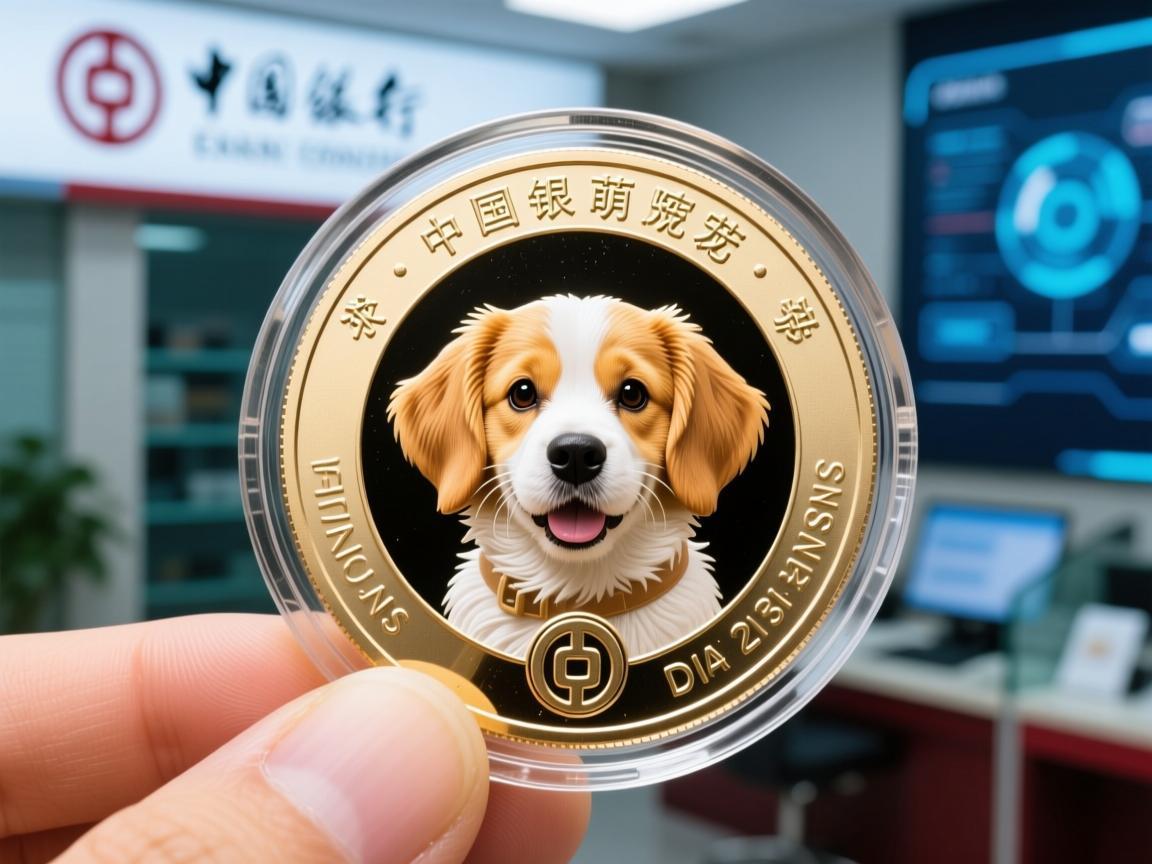 狗狗的纪念币，中国银行里的萌宠文化印记