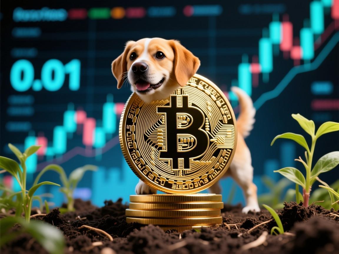 当狗狗币站上0.01美元，一场草根狂欢与理性边界的博弈