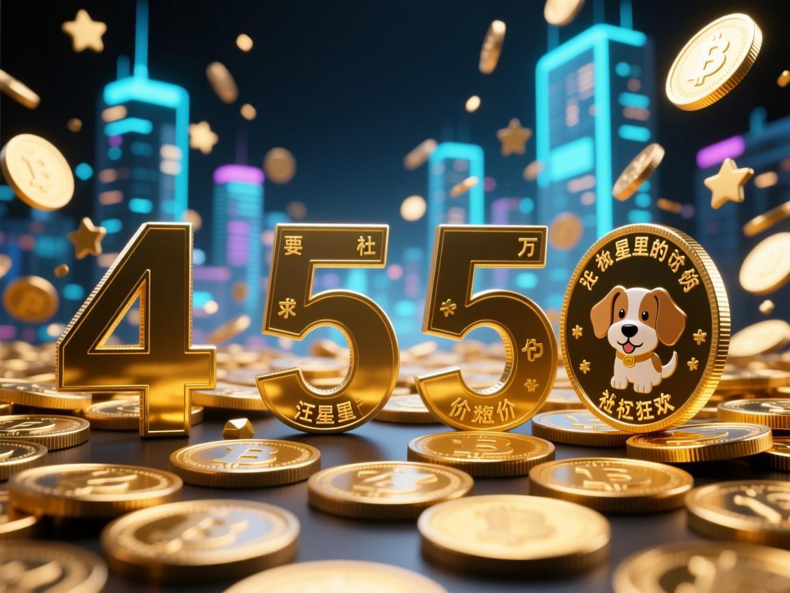 455万枚狗狗币，数字汪星里的价值迷思与社区狂欢